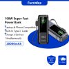 Furcalos 100W Super Fast Power Bank for iPhone/Macbook/Android/Laptop (20000mAh/100W/20W)